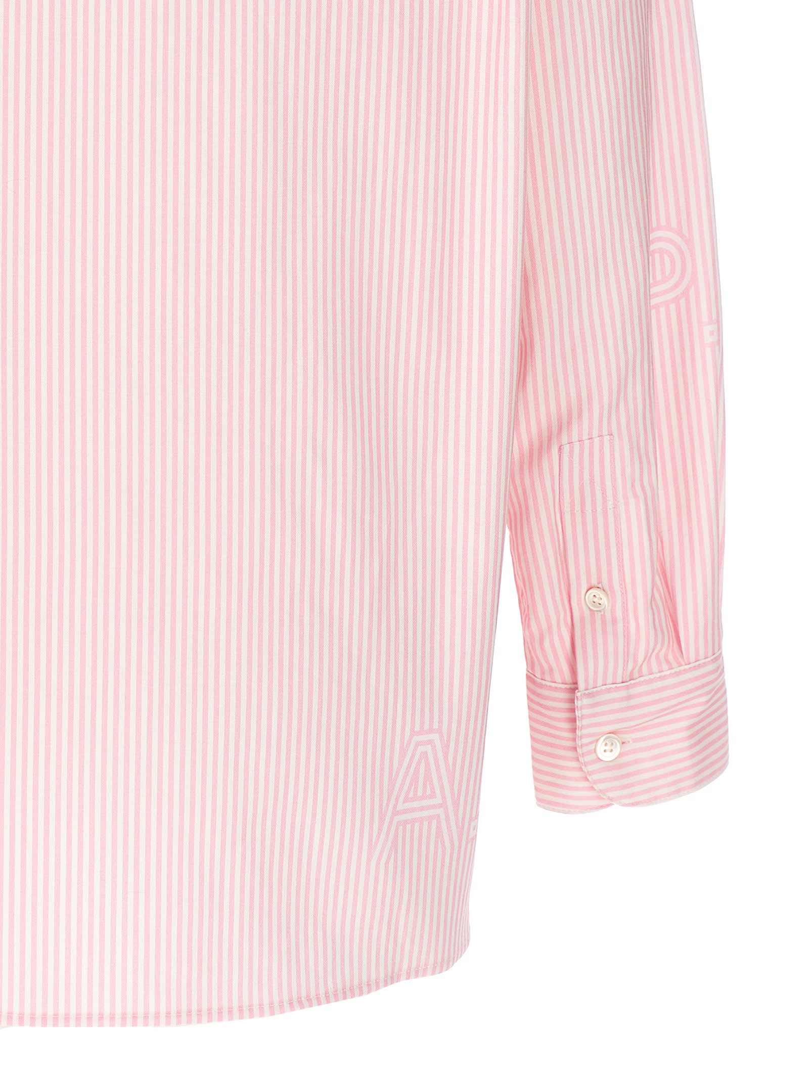 Shop Apc Sela Shirt In Pink