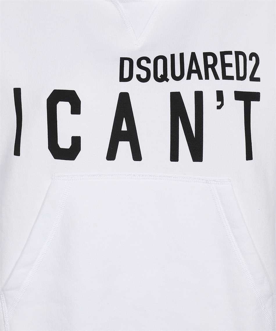 Shop Dsquared2 Hooded Sweatshirt In White