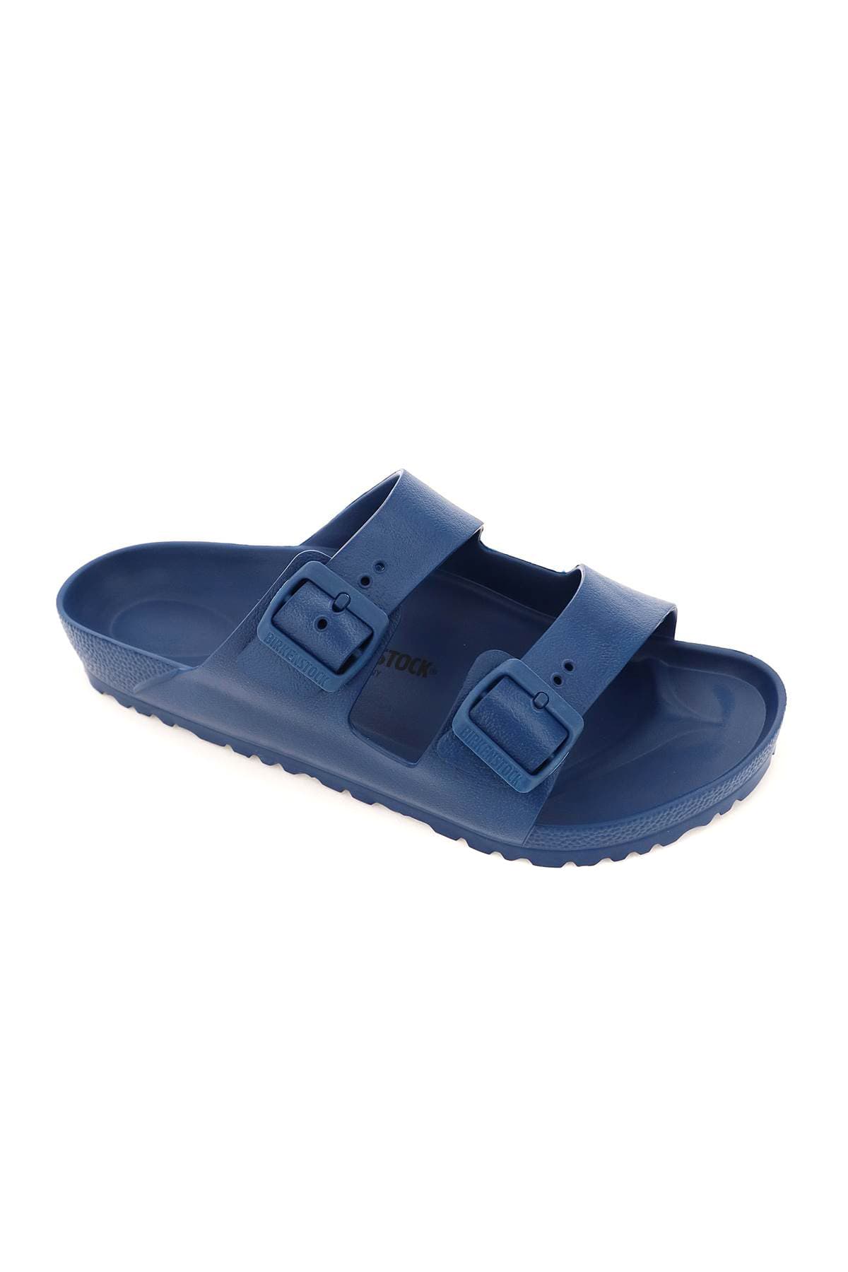 Birkenstock Arizona Eva Blue Sandals With Adjustable Straps Unisex In Navy (blue)