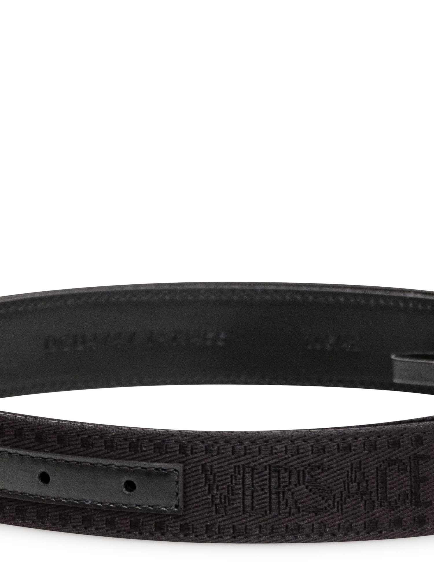 Shop Versace La Medusa Belt In Black- Gold