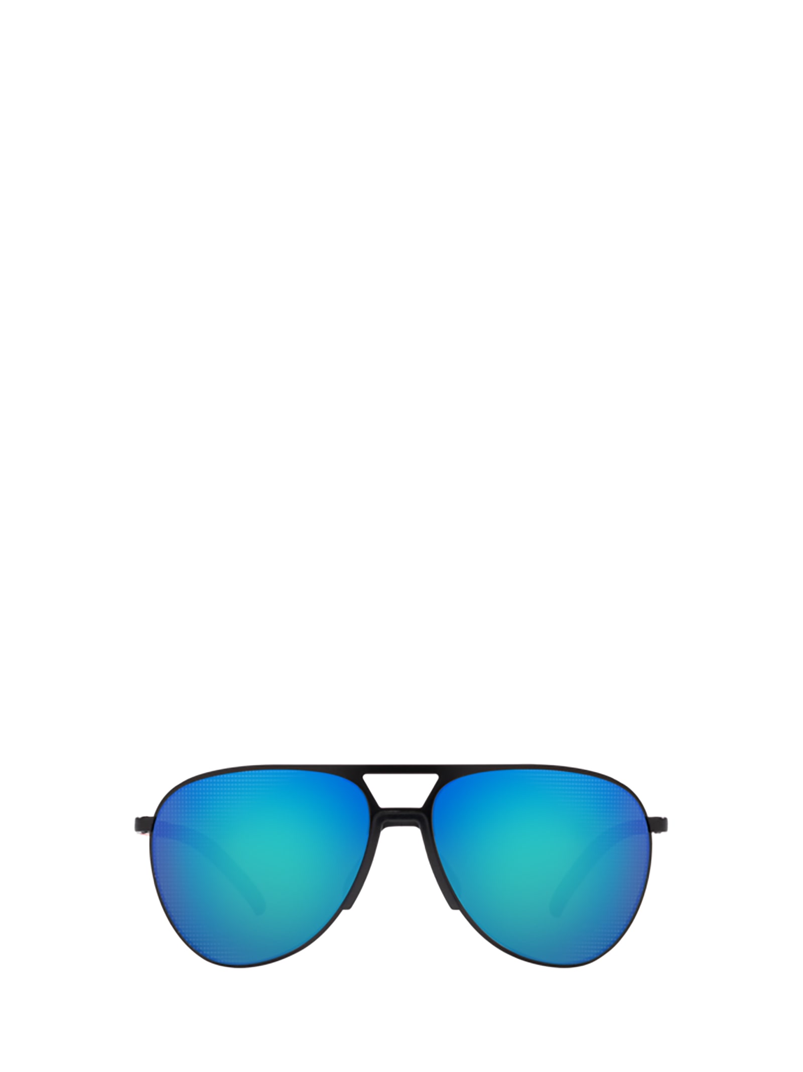 Shop Prada Ps 51xs Matte Black Sunglasses