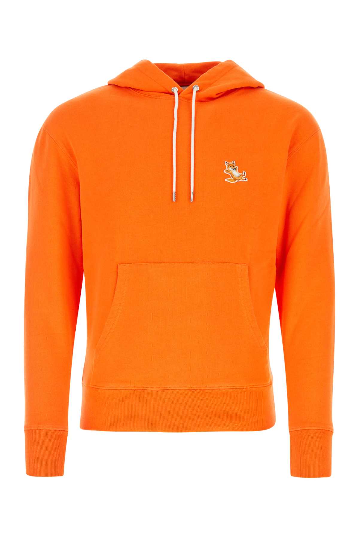 Maison Kitsuné Orange Cotton Sweatshirt