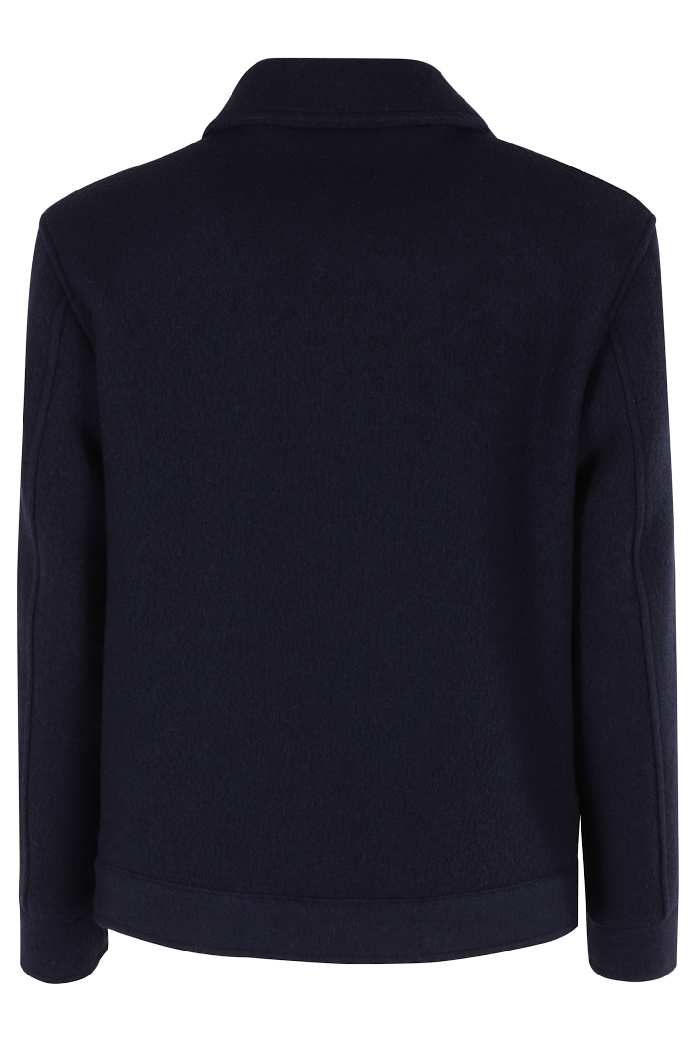 Fay Plush Truck Jacket Archive In Blue