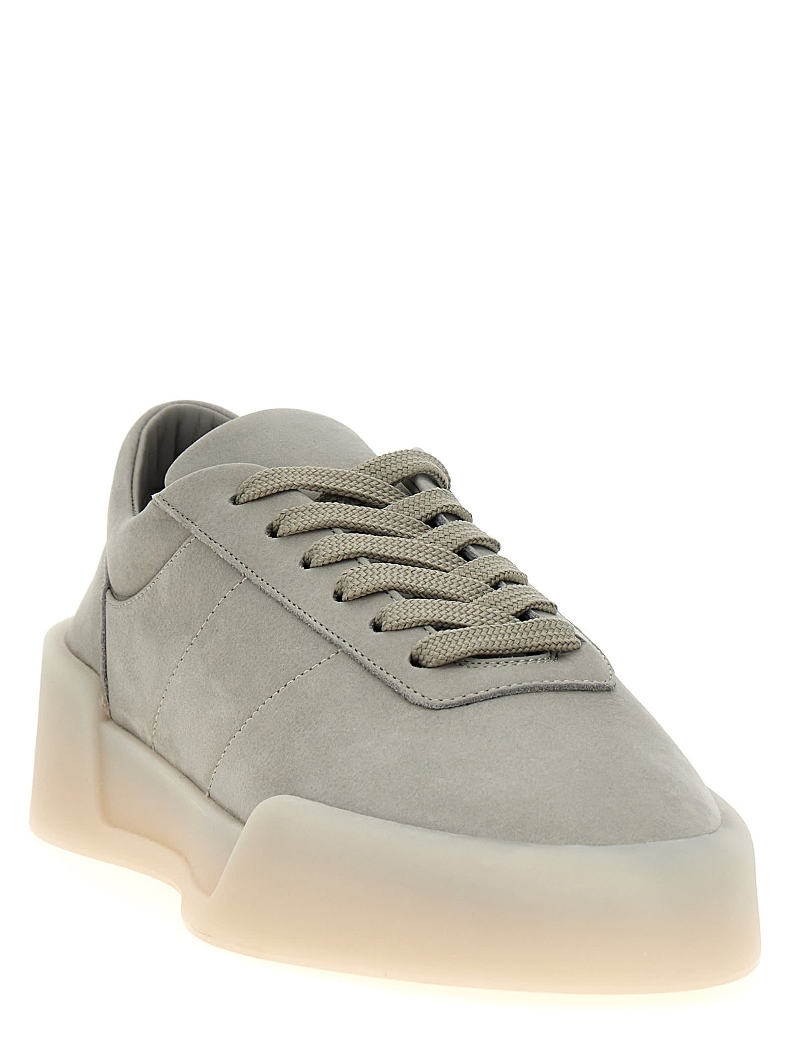 Fear Of God Low-top Sneakers With Round Toe And Rubber Sole In Gray