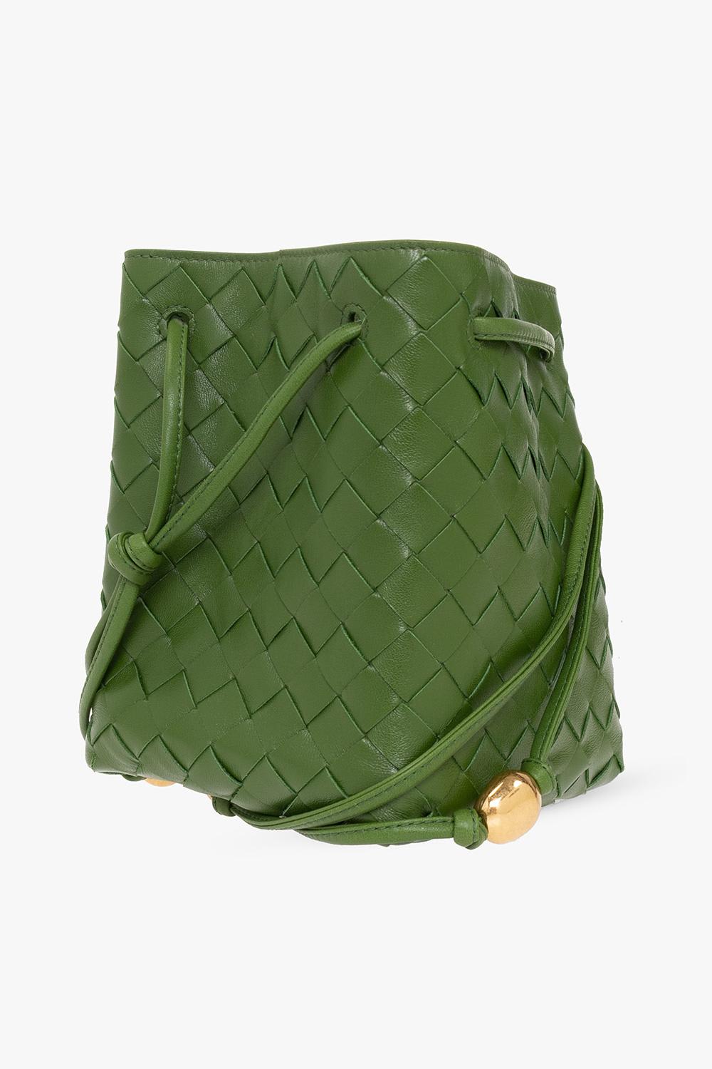 Shop Bottega Veneta Leather Shoulder Bag