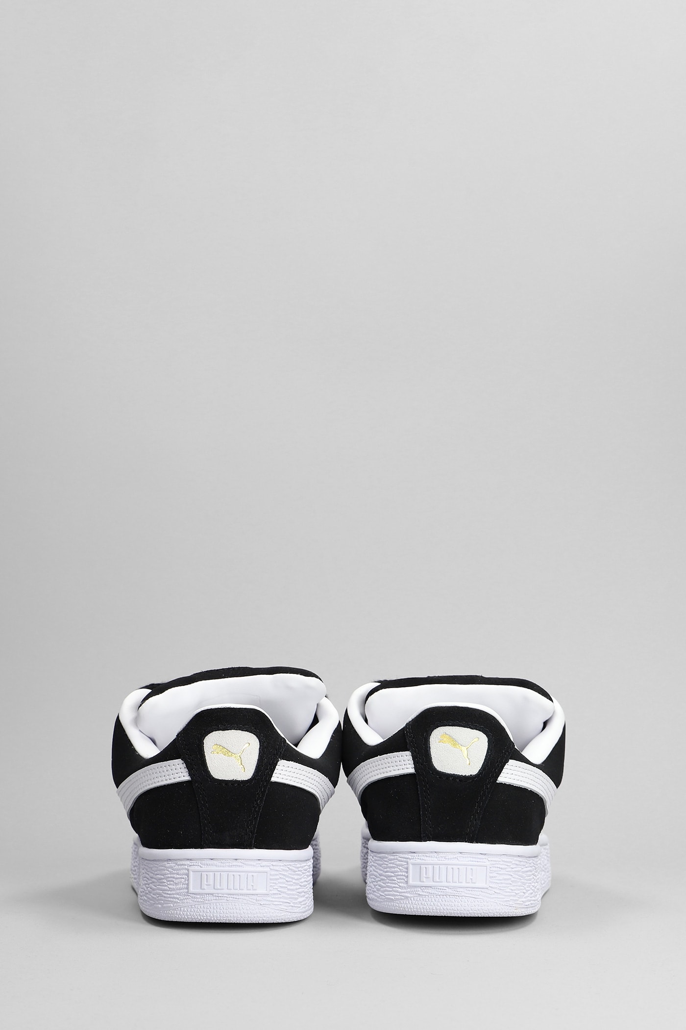 Puma Suede Xl Sneakers In Black Suede In Black