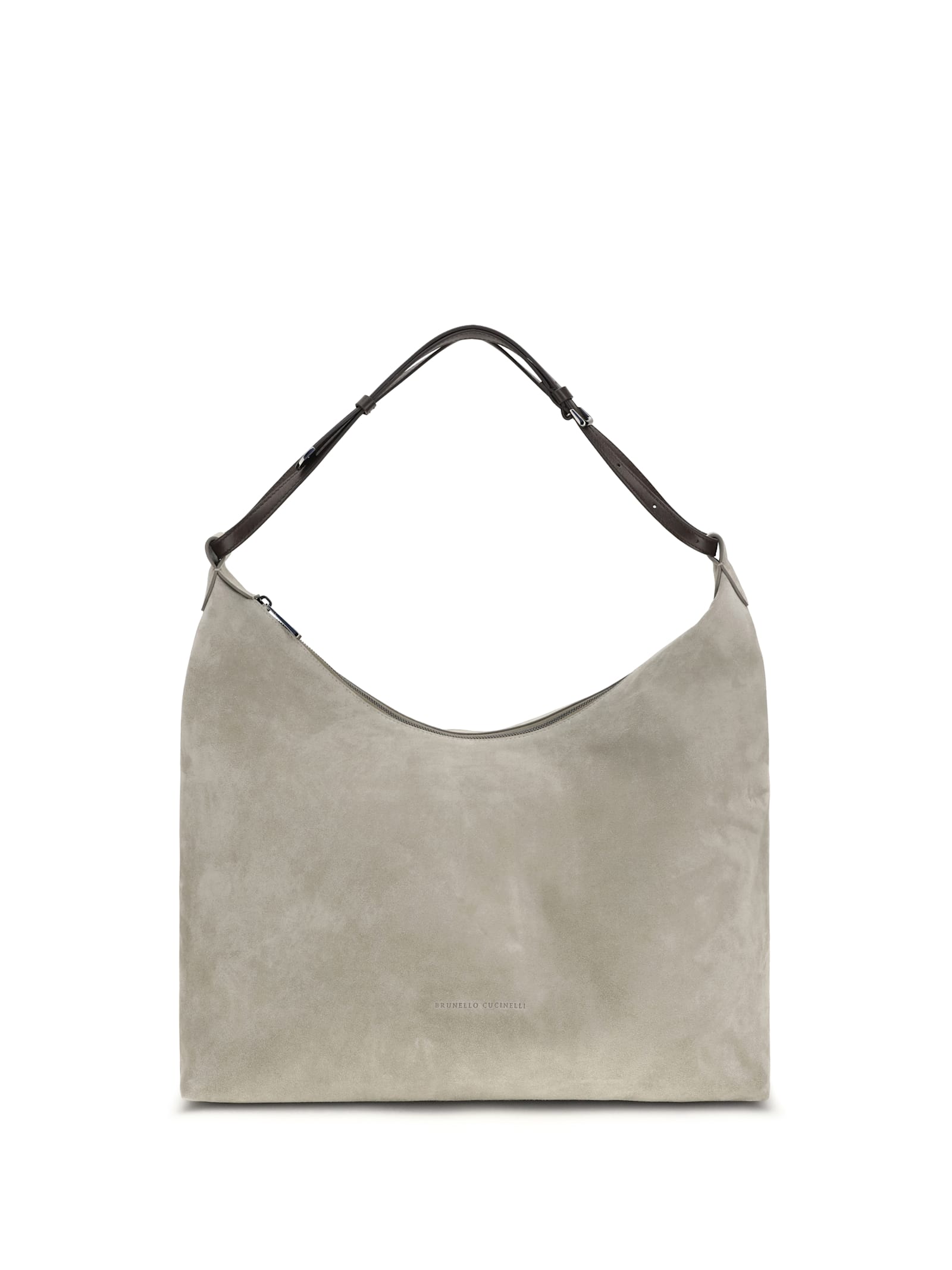 Brunello Cucinelli Suede Shoulder Bag