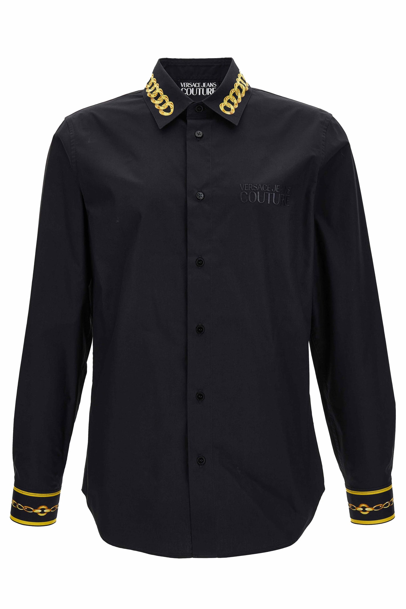 Shop Versace Jeans Couture Black Shirt