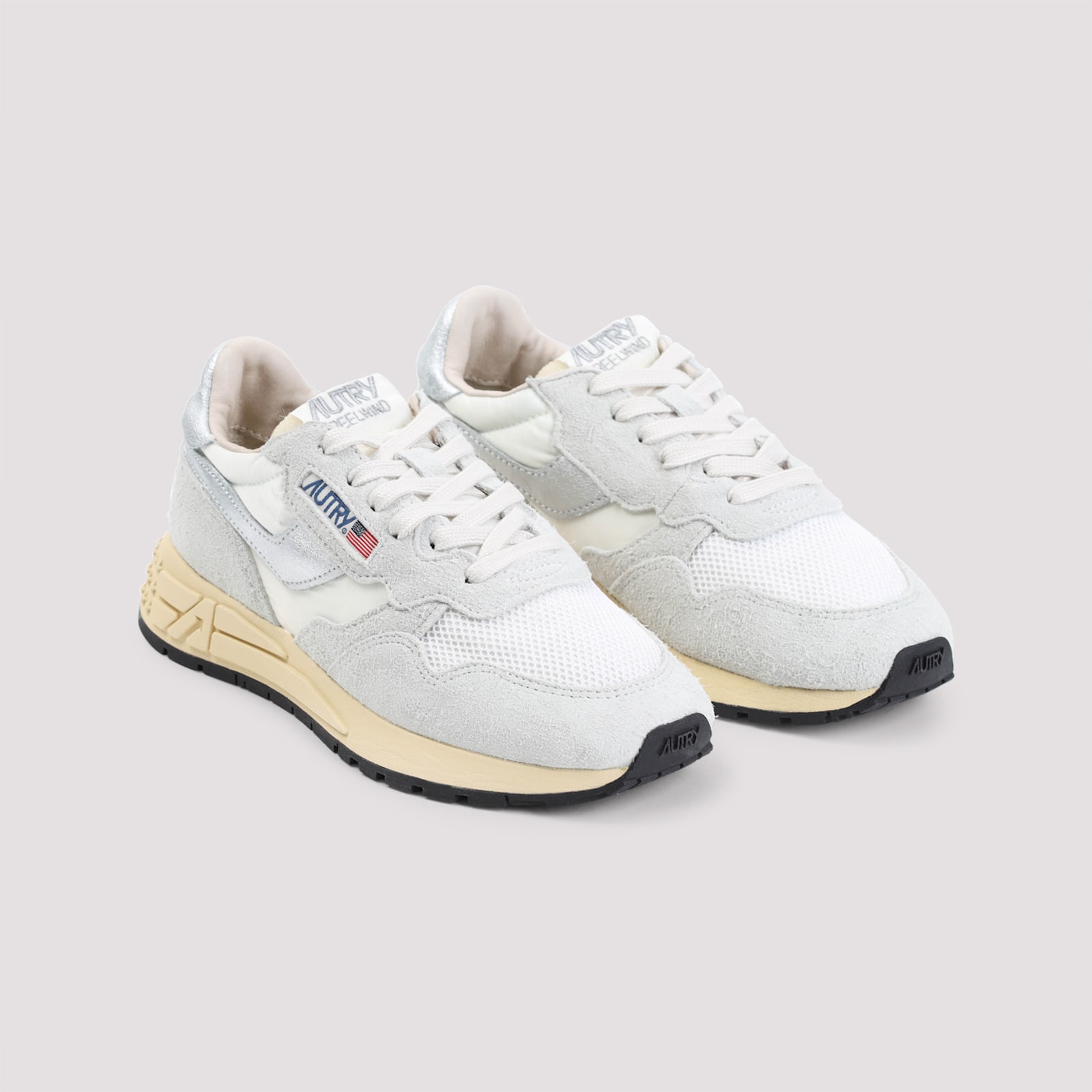 Autry Reelwind Low Sneakers In Grey