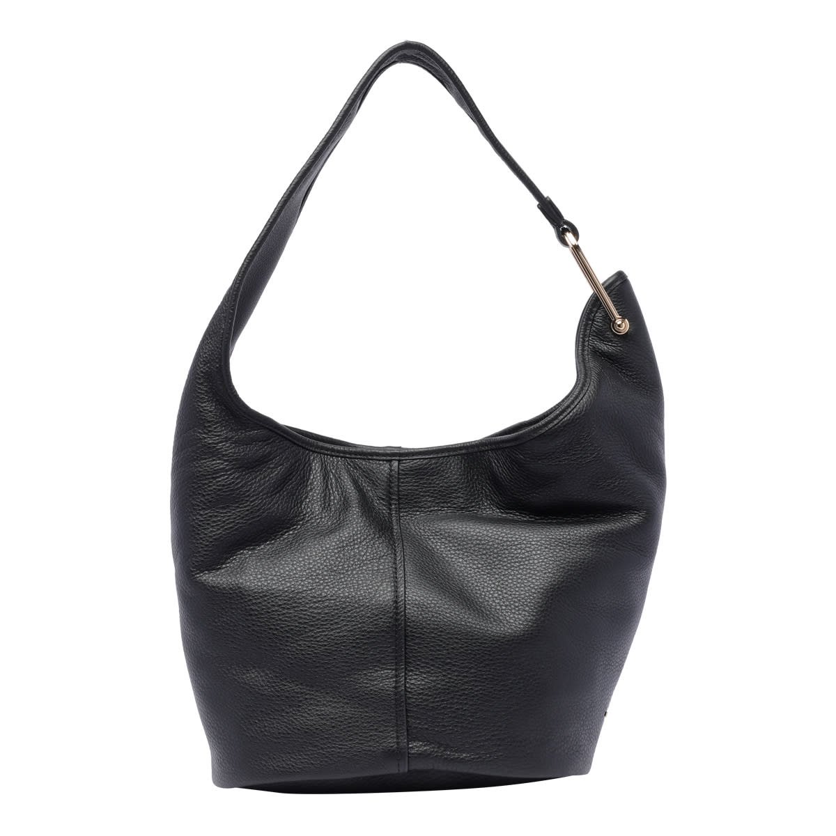 Shop Michael Michael Kors Medium Sonny Hobo Bag In Black