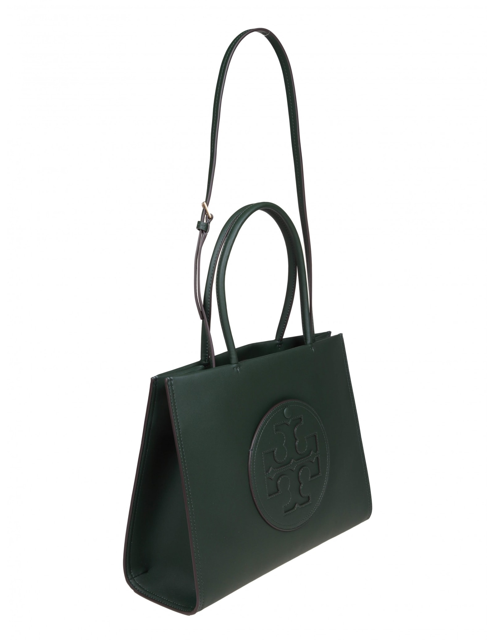 Shop Tory Burch Small Eco Ella Shopping Bag Color Green