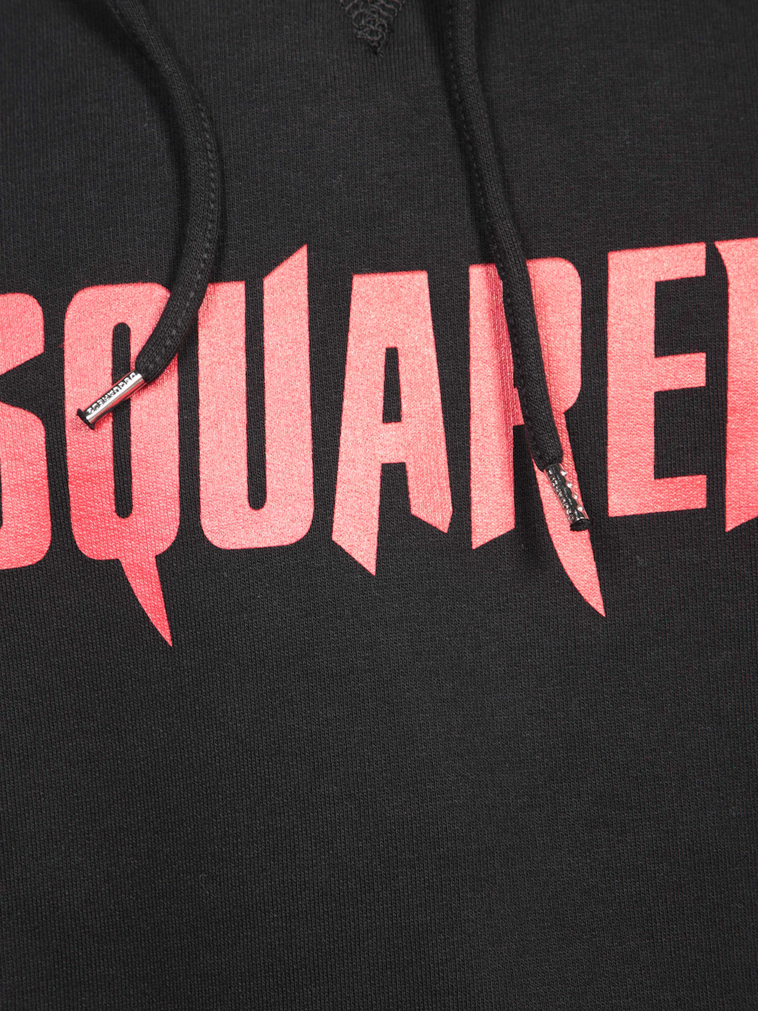 Shop Dsquared2 Hoodie With Red And Black Logo