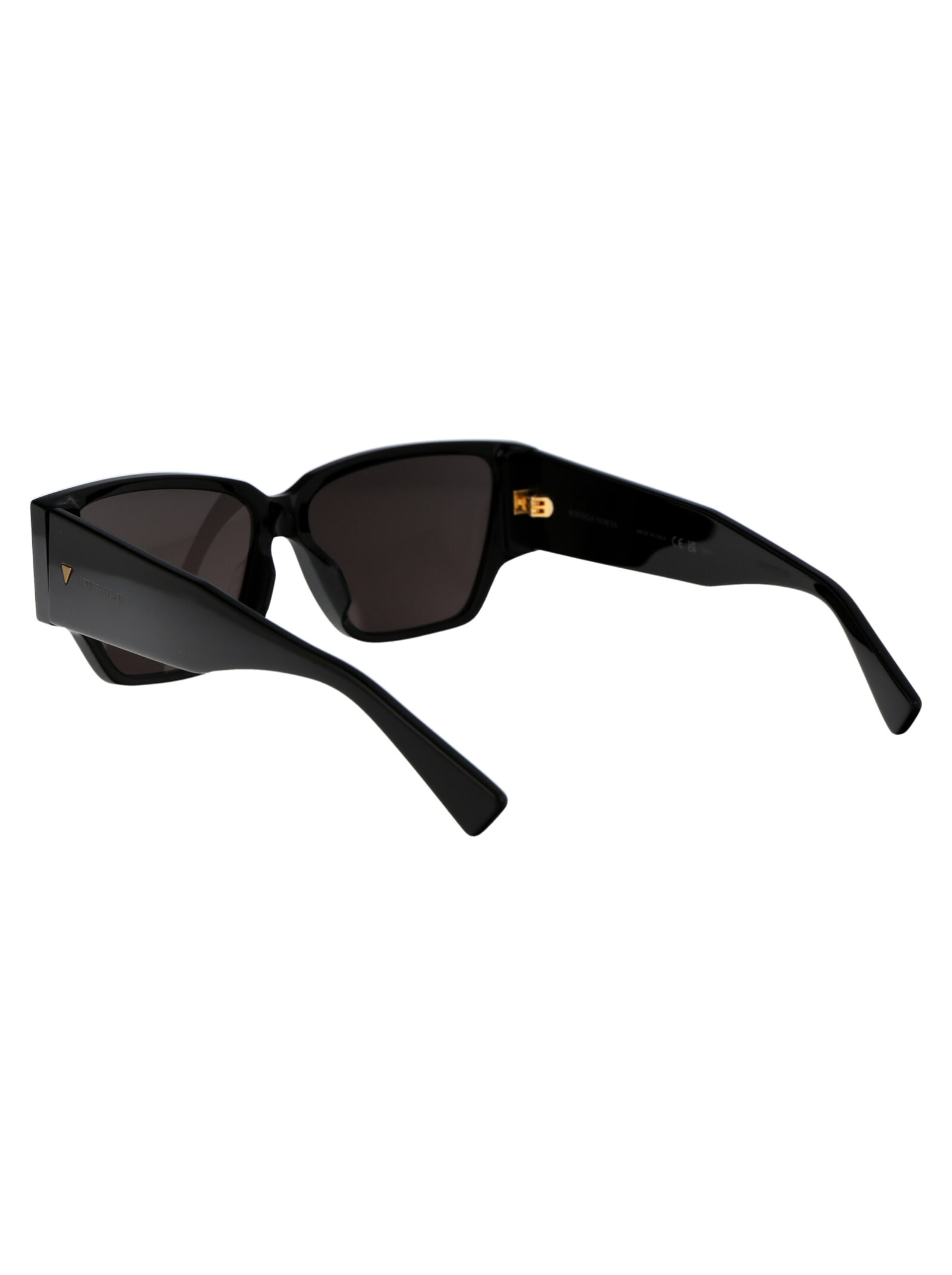 Shop Bottega Veneta Bv1285s Sunglasses In 001 Black Black Grey