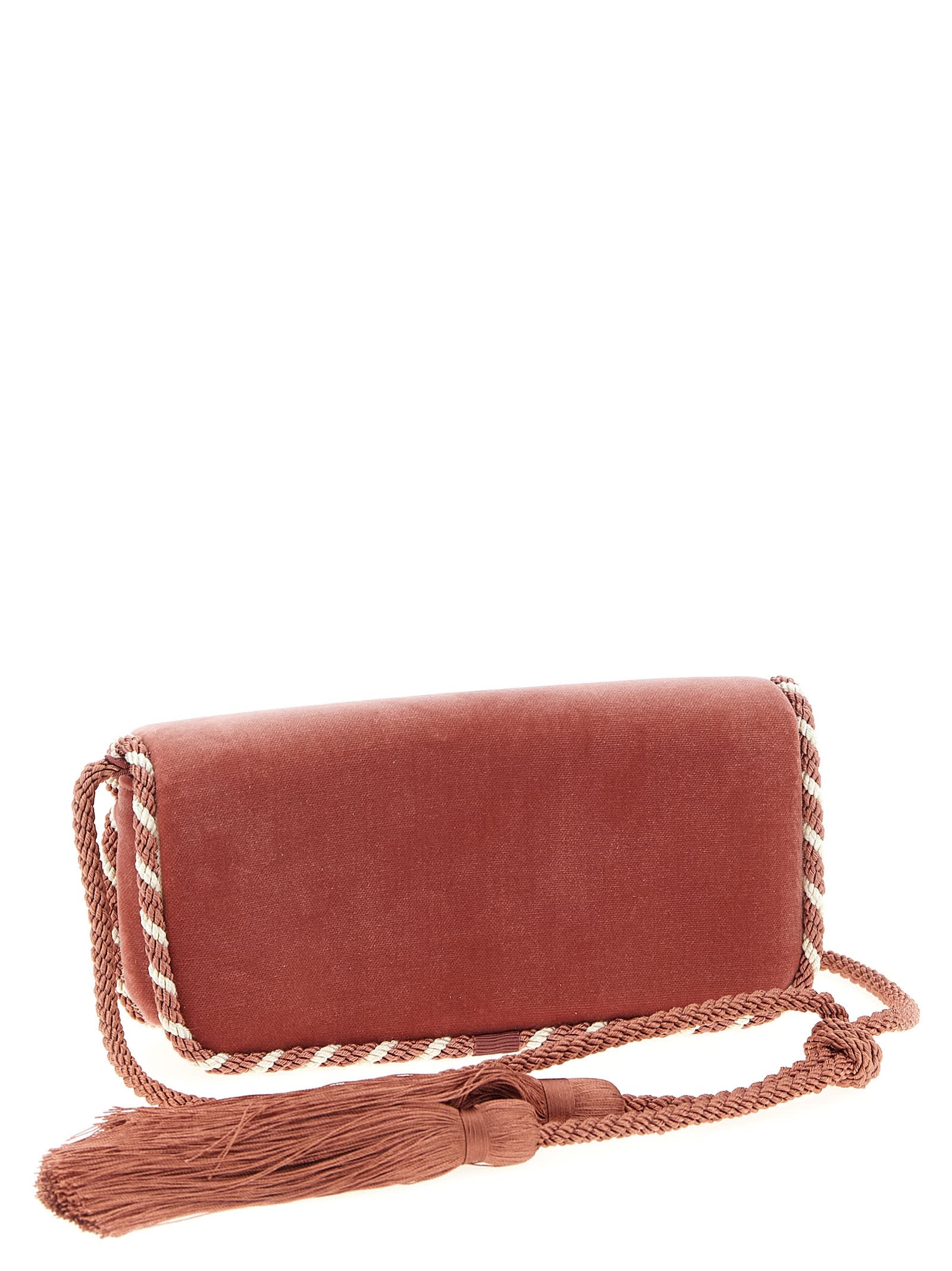 Valentino Garavani  Garavani 'locò' Clutch Bag In Pink