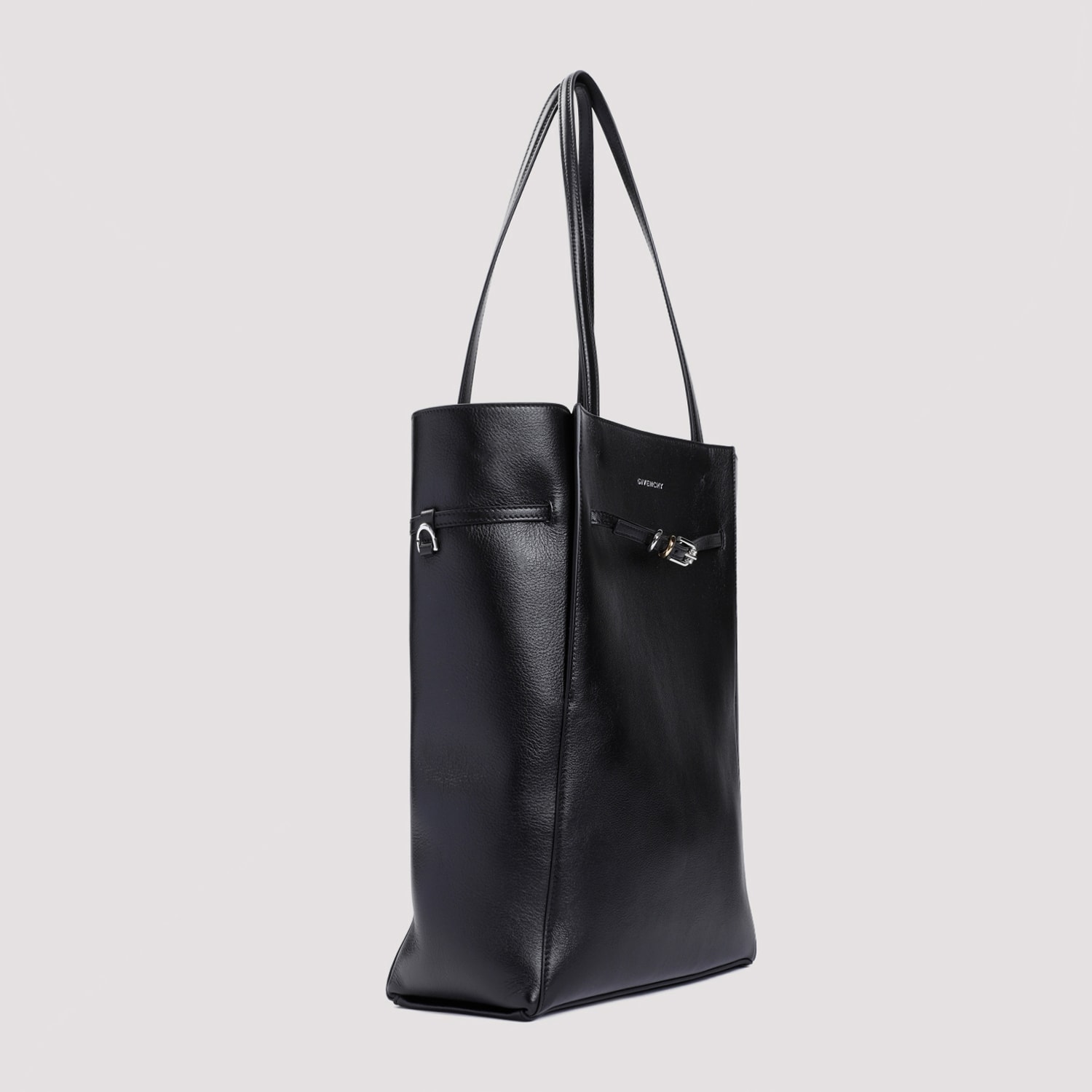 Shop Givenchy Voyou Medium North South Tote Bag In Black