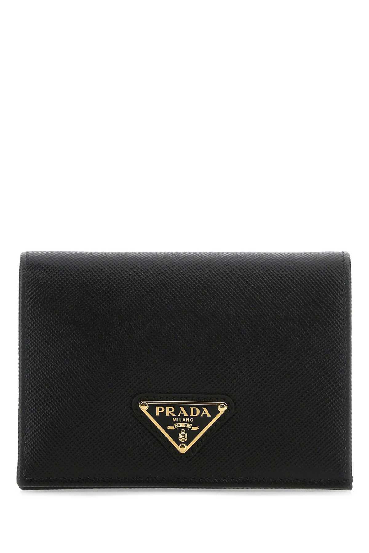 Prada Black Leather Wallet