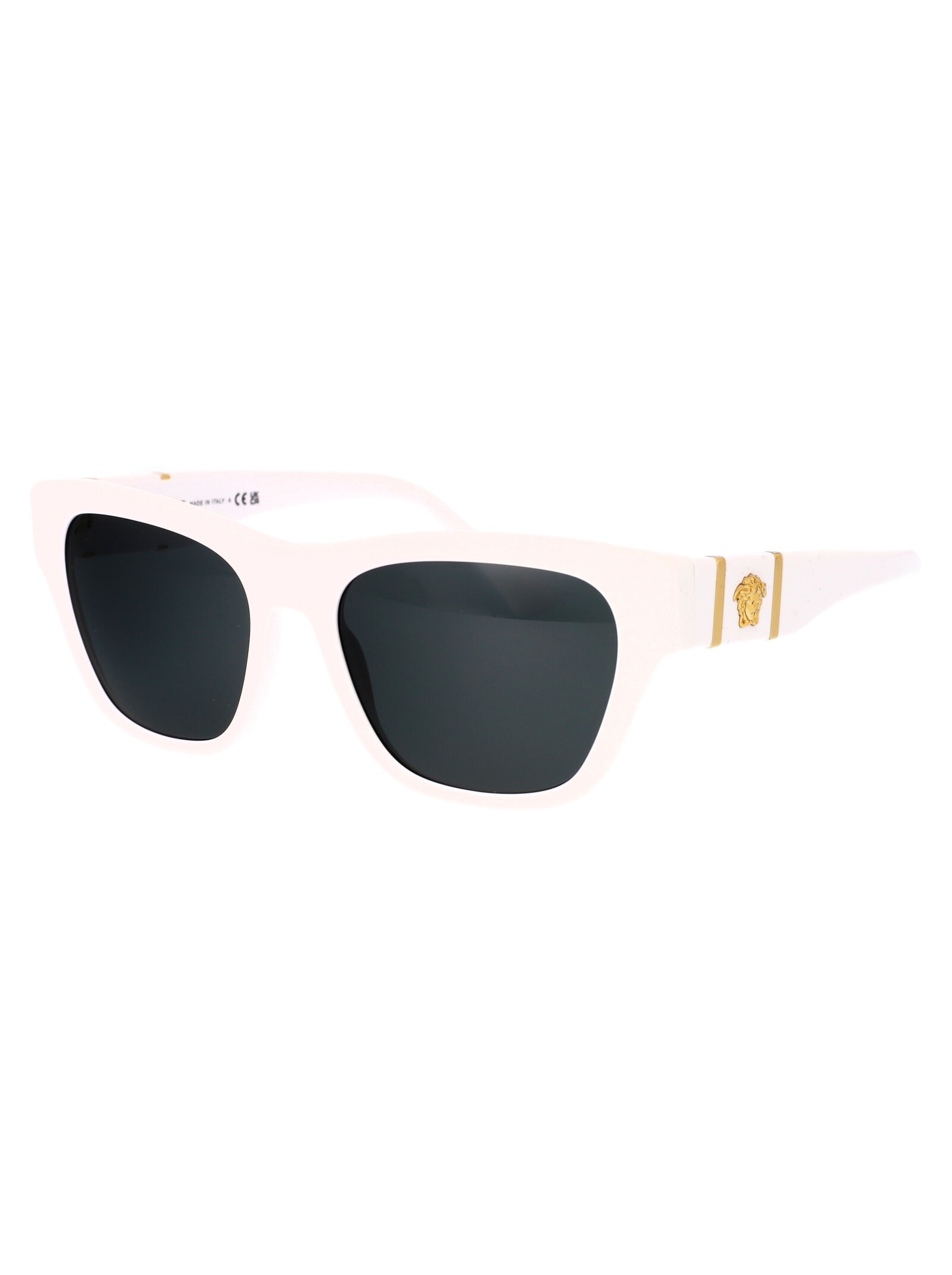 Shop Versace 0ve4457 Sunglasses In 314/87 White