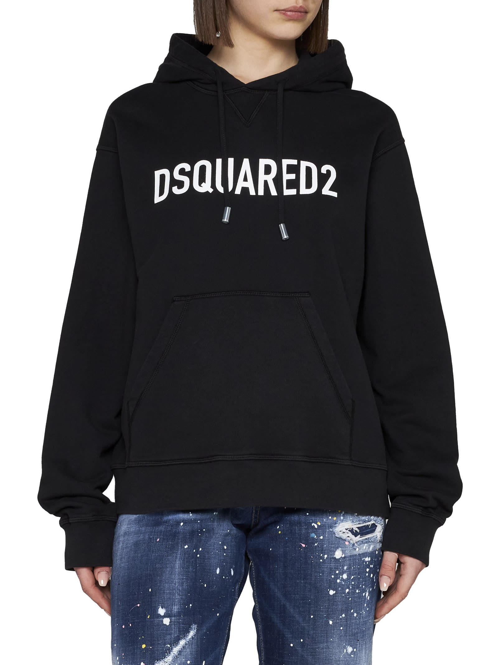 Dsquared2 Fleece In Black