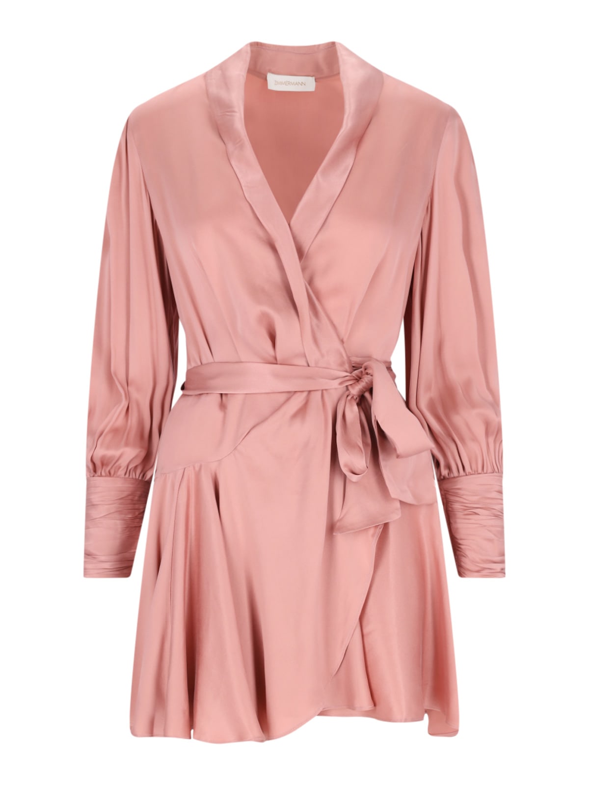 Shop Zimmermann Dress In Pink