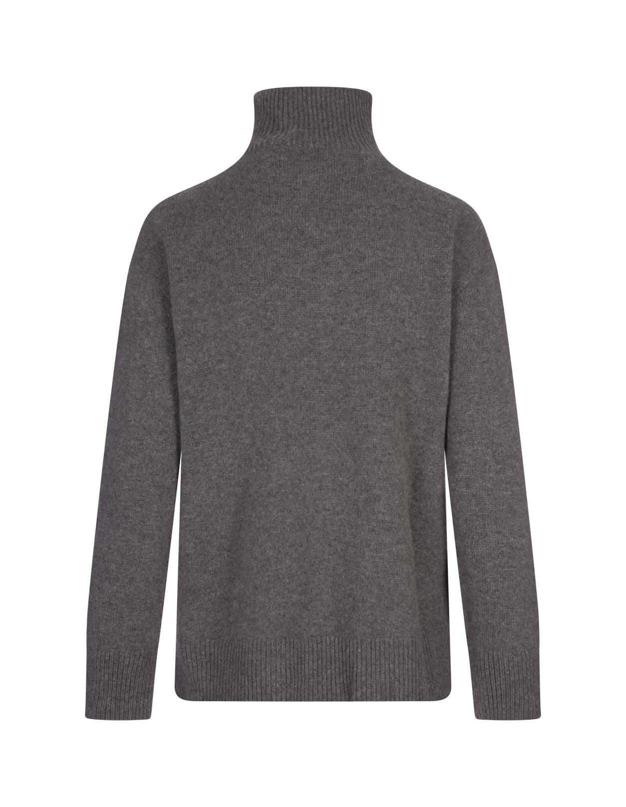 Shop 's Max Mara Grey Quercia Turtleneck Sweater