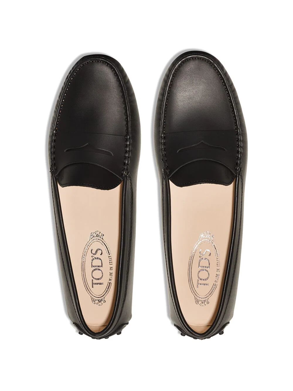 Shop Tod's Rodos Classic Loafer In Black