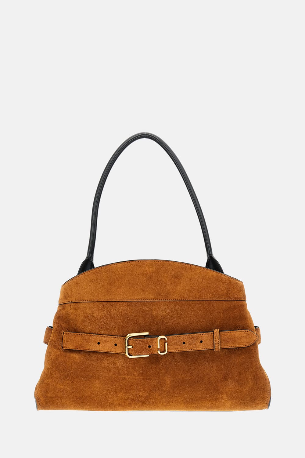 Marc Jacobs The Suede Dakota Satchel In Brown