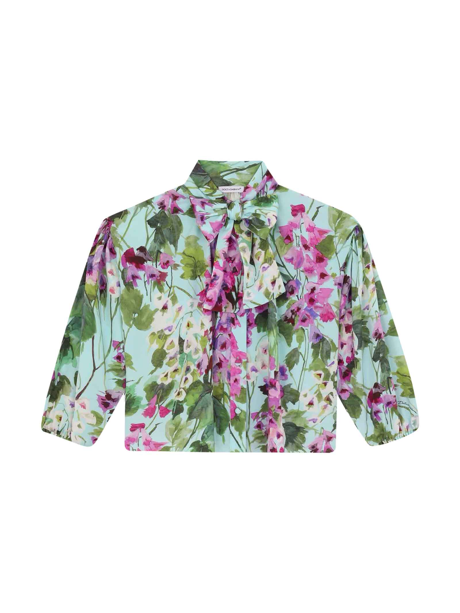 Dolce & Gabbana Girl Floral Shirt