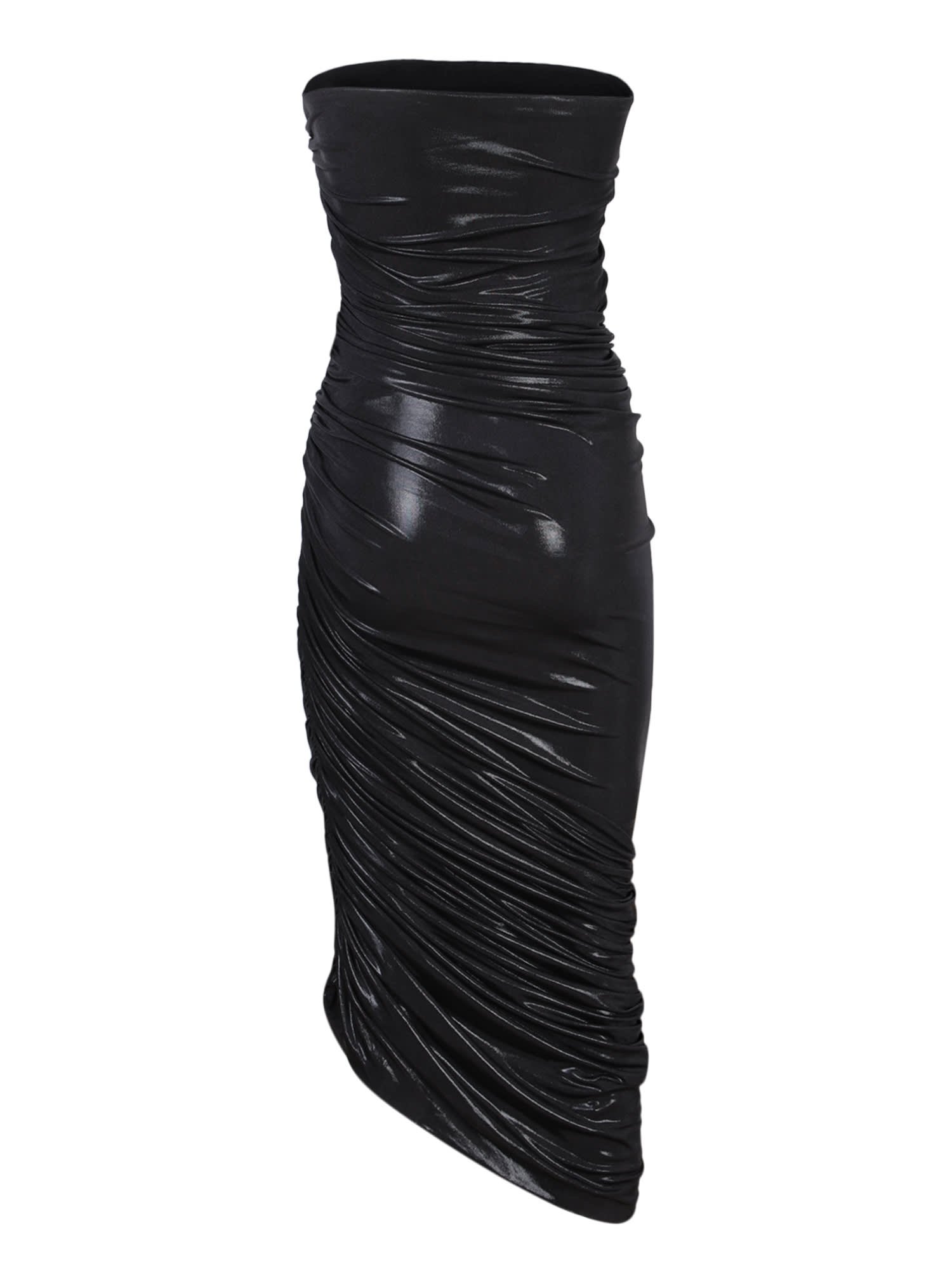 Shop Norma Kamali Diana Gown Black Dress