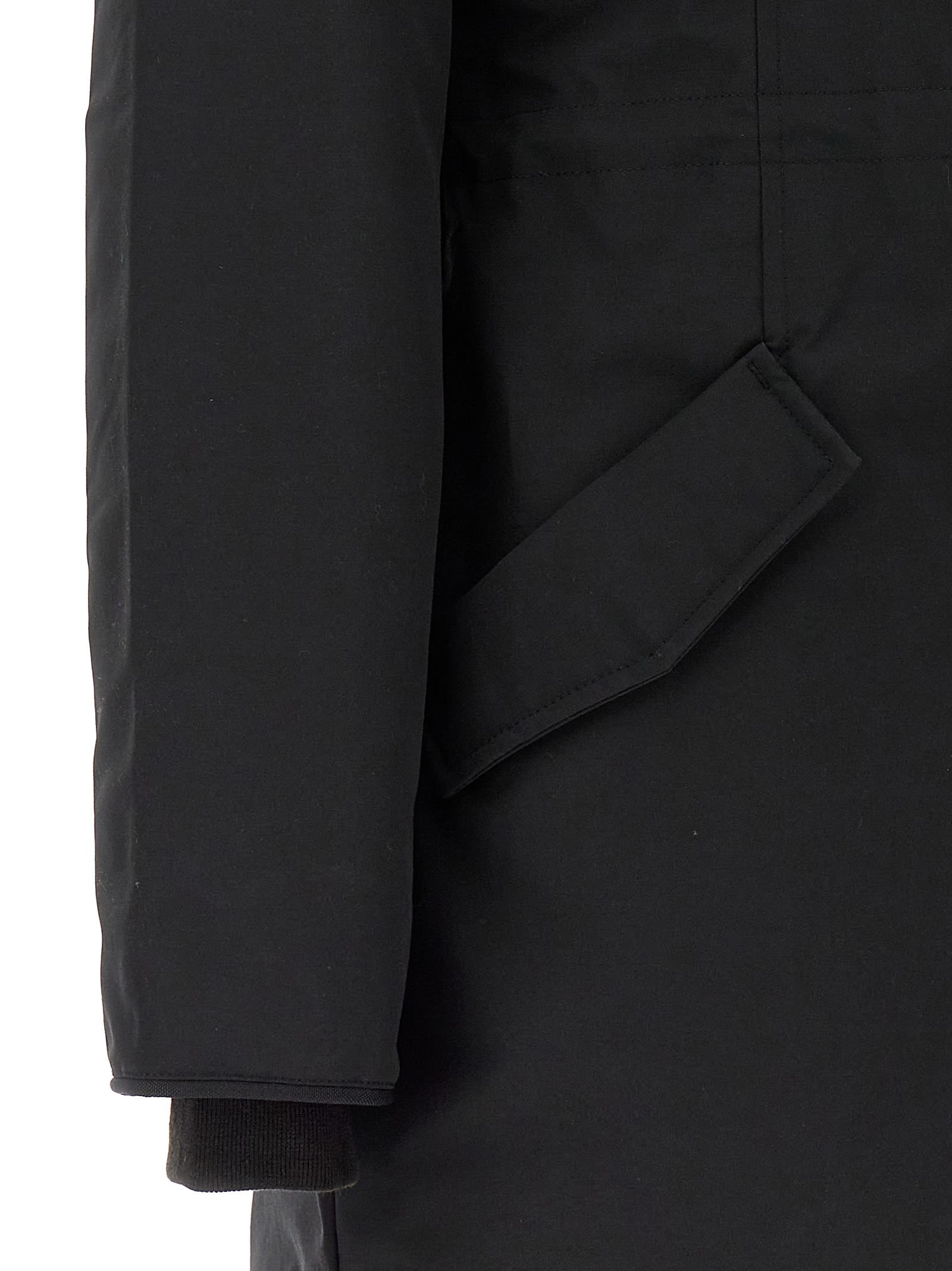 Shop Canada Goose Rossclair Parka In Black