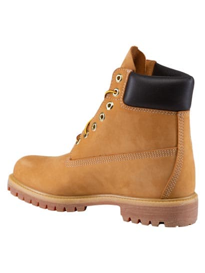Timberland Premium Lace-up Ankle Boots With Contrasting Collar