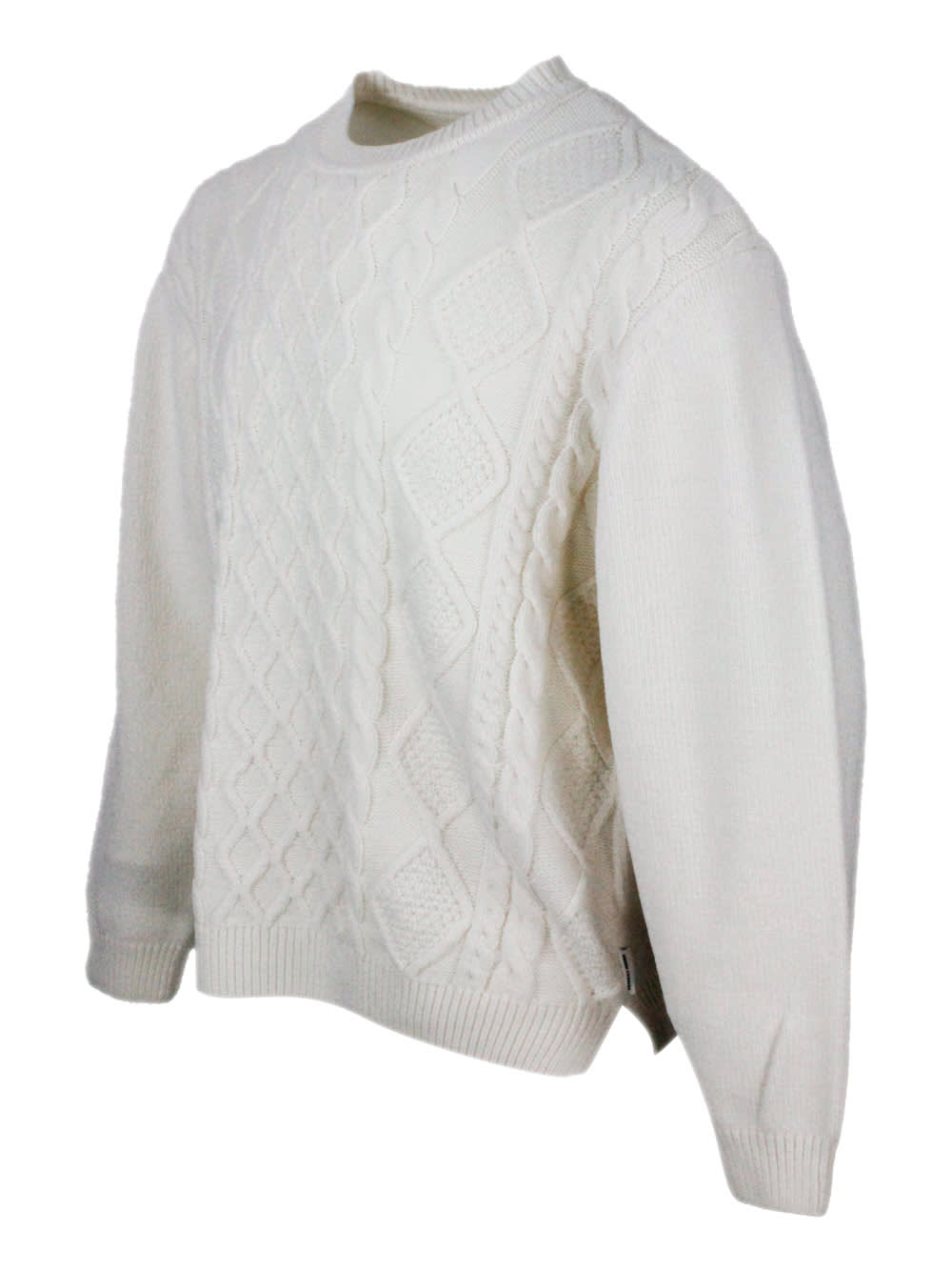 Armani Exchange Sweaters In White