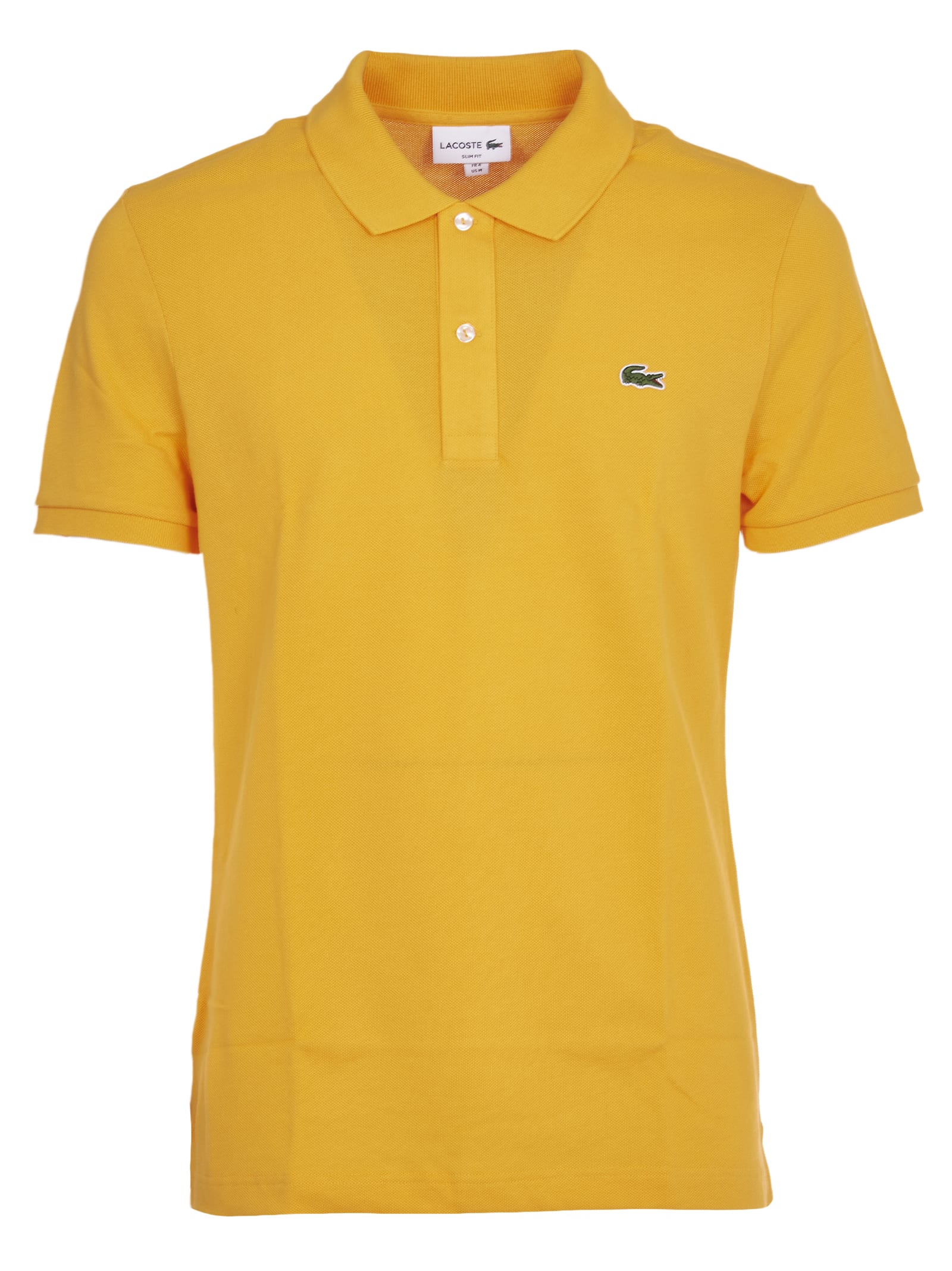 LACOSTE YELLOW SLIM FIT POLO,PH4012SS20 /YZR