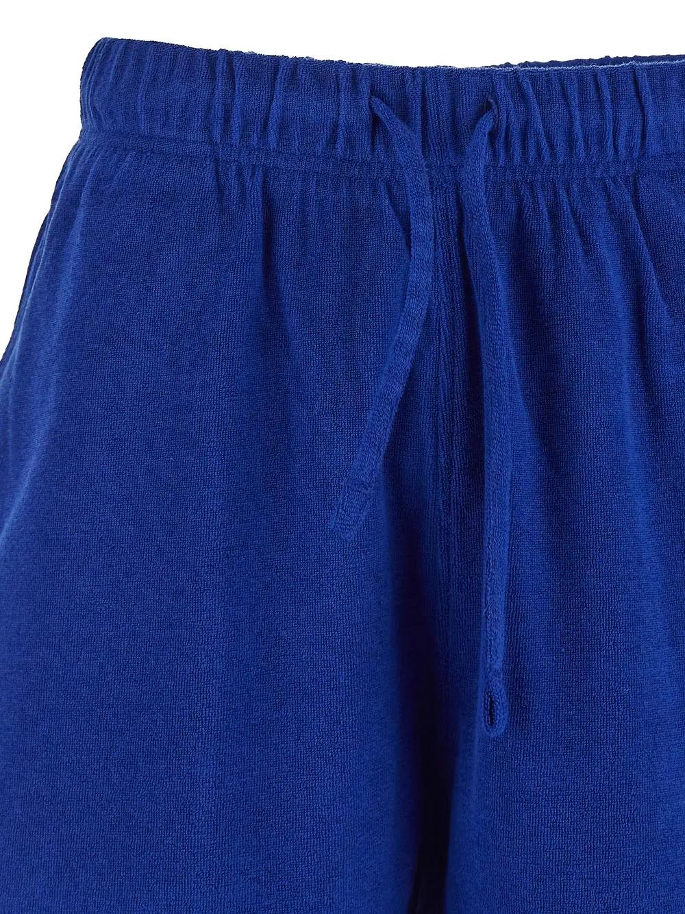 Shop Burberry Logo Short In Azure