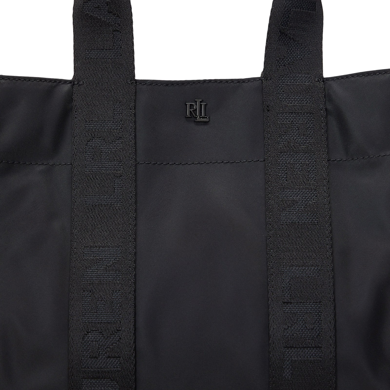 Ralph Lauren Stevie Sm Tt Tote Small In Black
