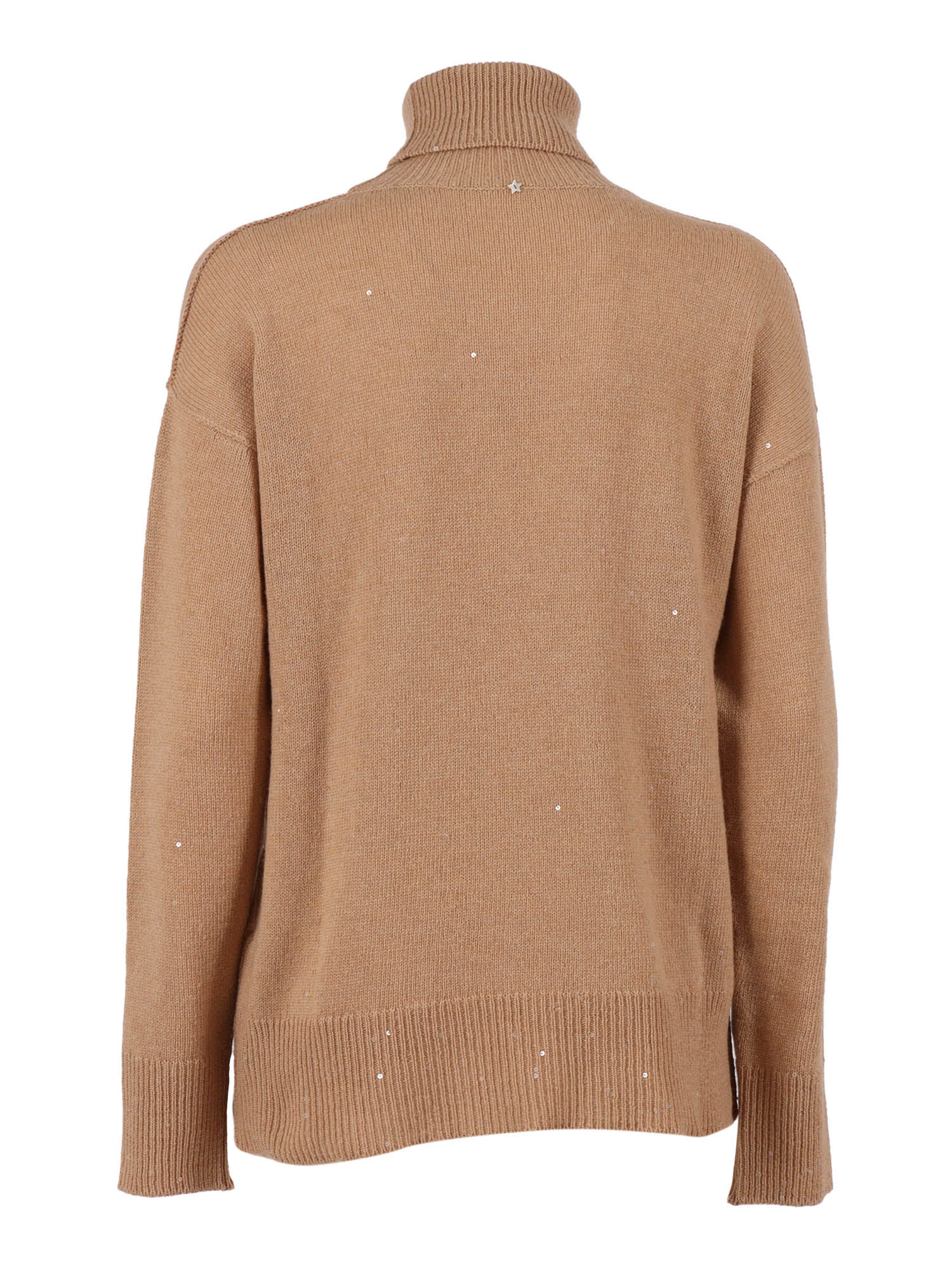 Lorena Antoniazzi Knit Turtleneck In Brown