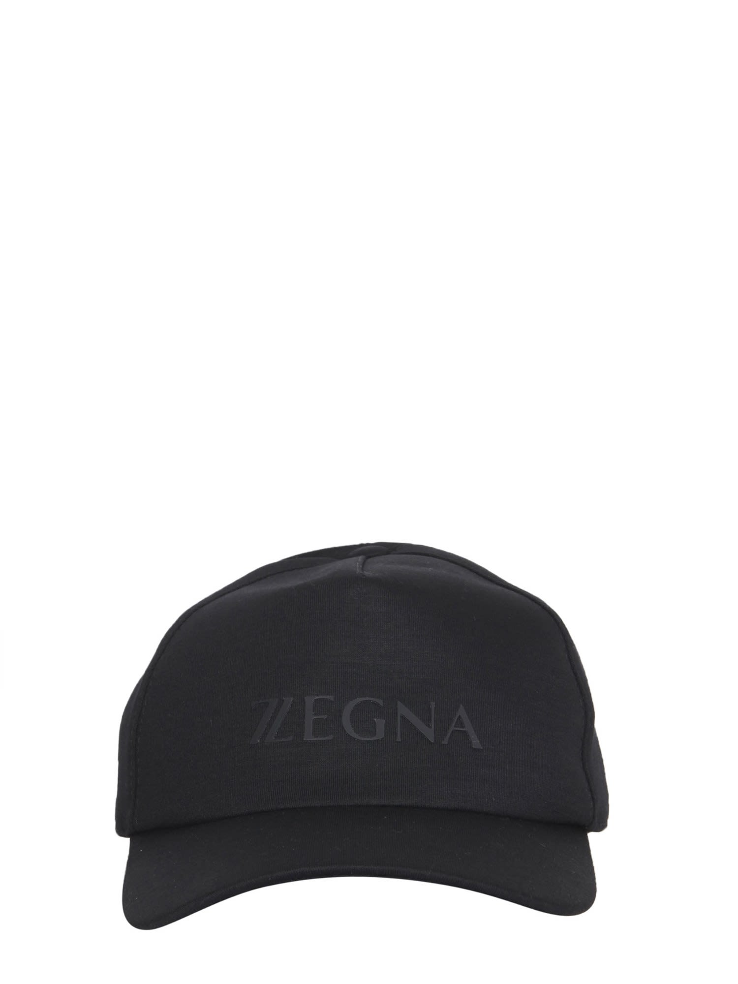 Z Zegna Wool Baseball Hat