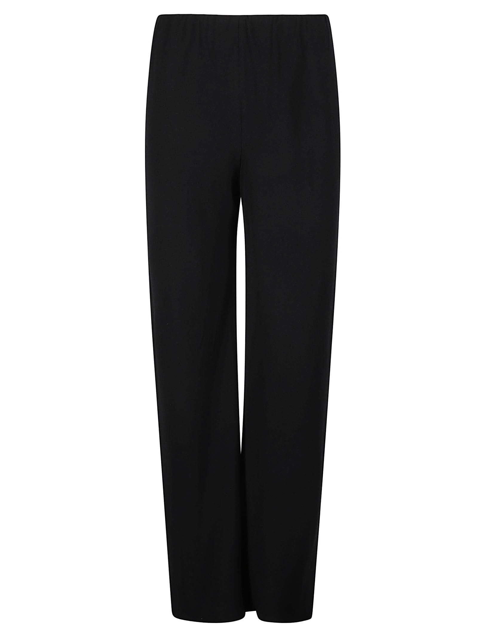 Shop Vince Straight Trousers In Black