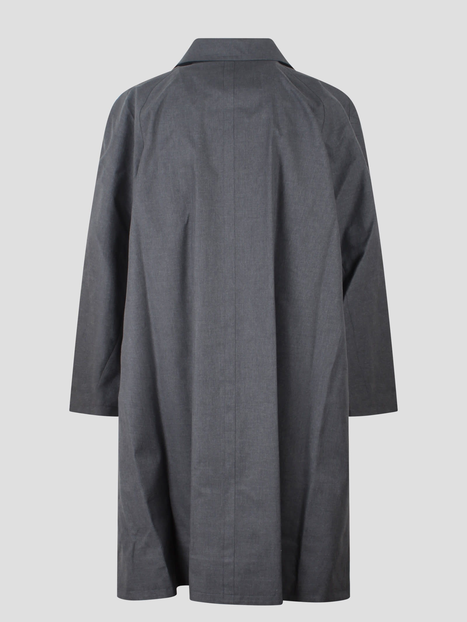 Shop Dior Trench Coat In Grey