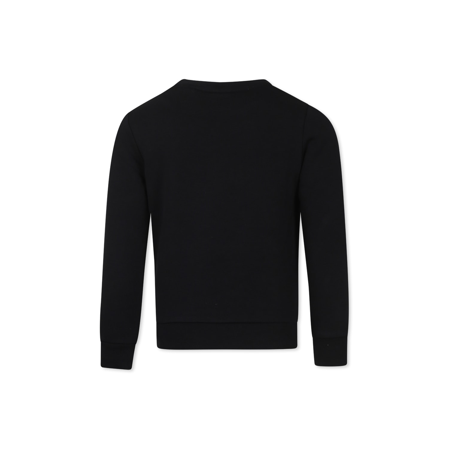 Hugo Boss Black Sweatshirt For Boy With Logo In Black