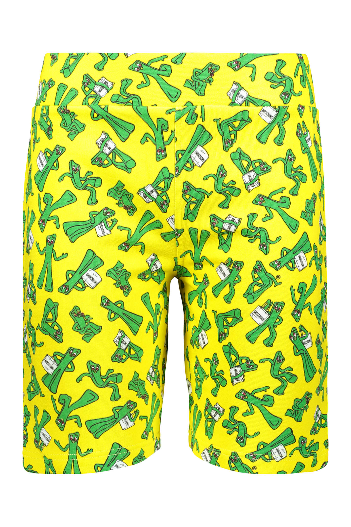 Moschino All-over Print Shorts In Multi