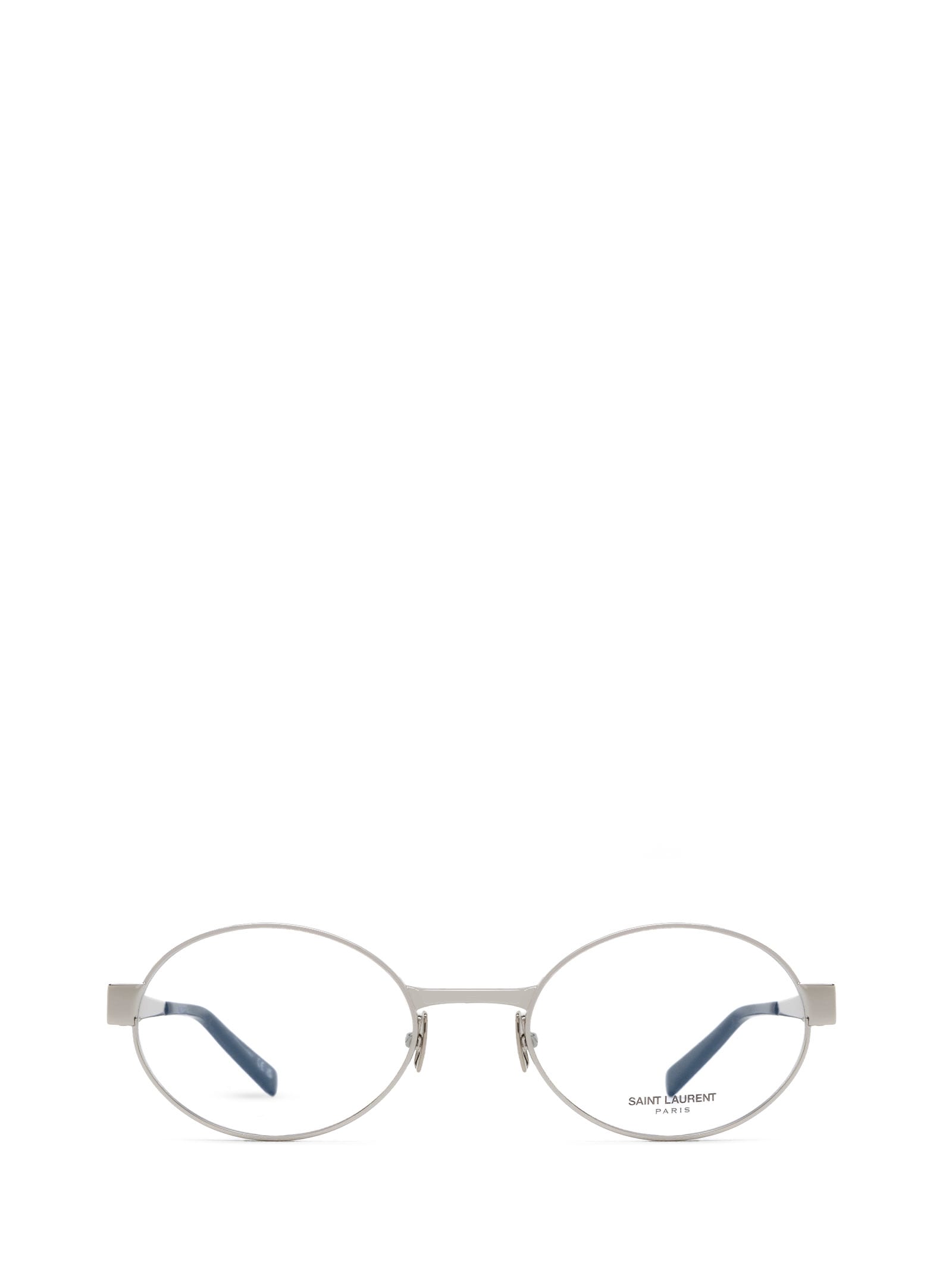 Shop Saint Laurent Sl 692 Opt Silver Glasses