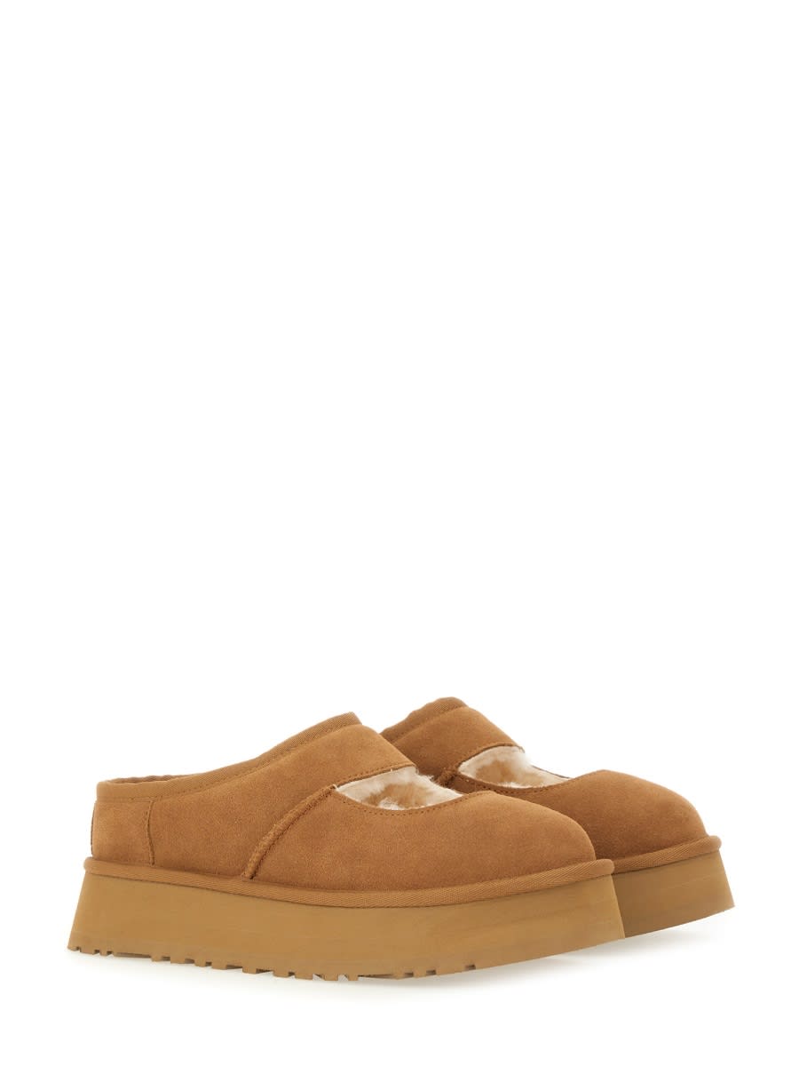 Ugg 44mm Bea Shearling & Suede Mules In Multi