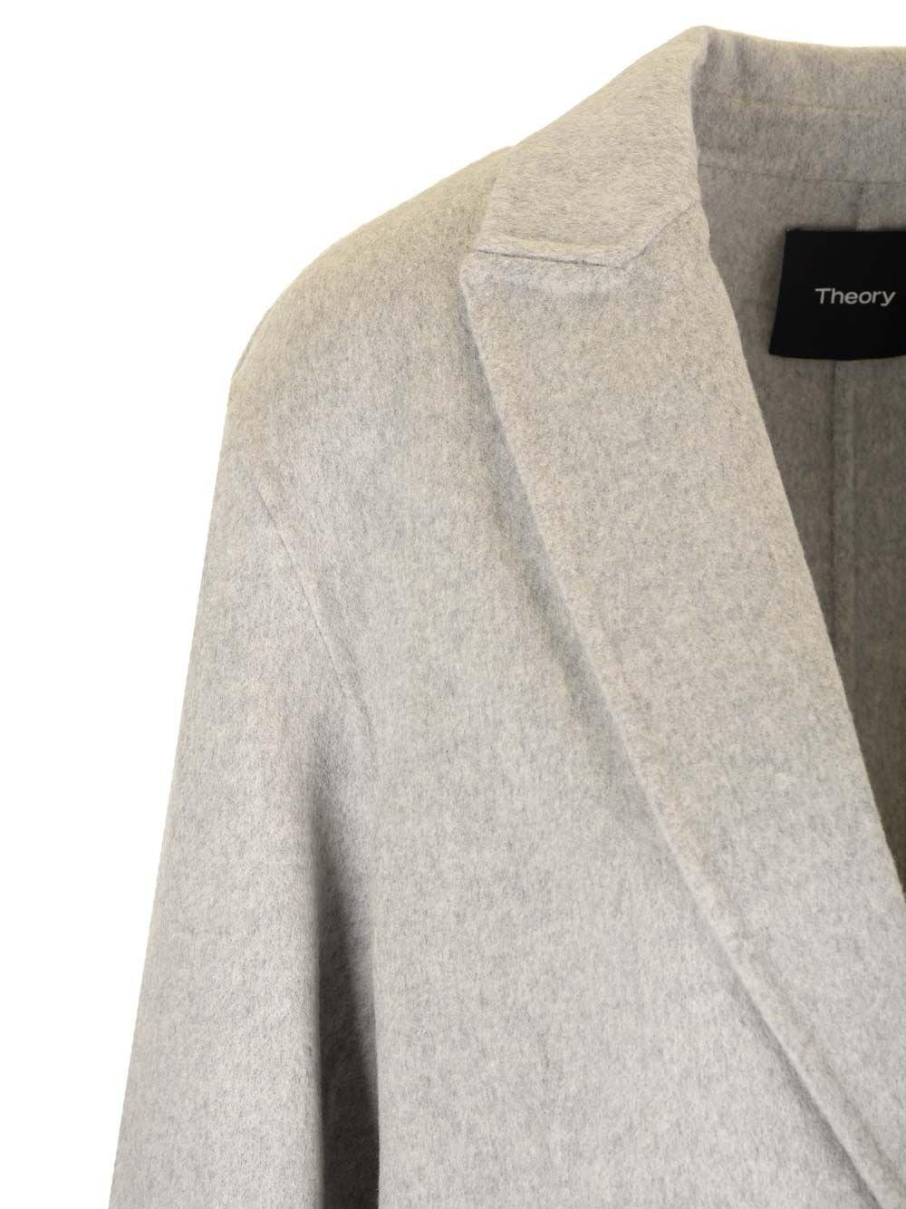 THEORY DOUBLE-FACE RELAXED BLAZER