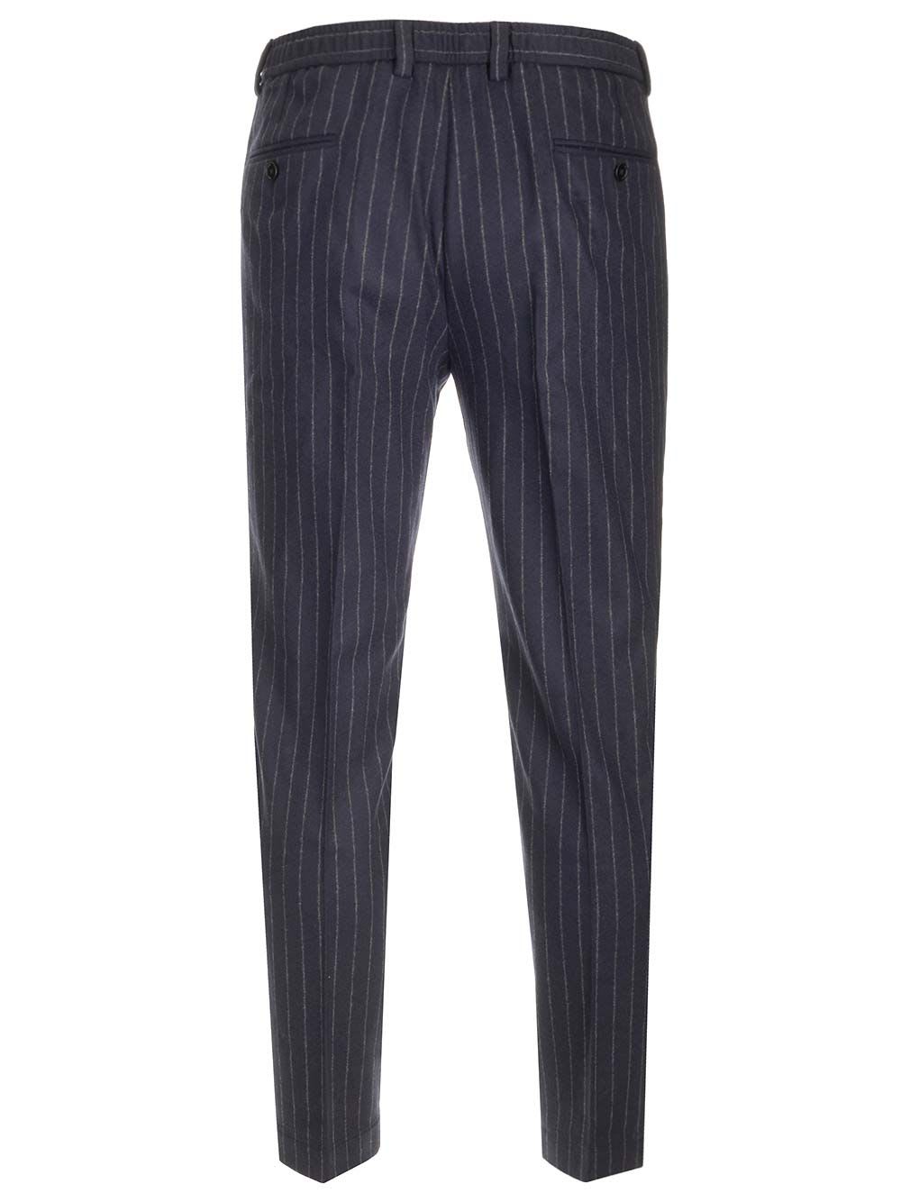 Shop Dolce & Gabbana Tailored Trousers In Blue