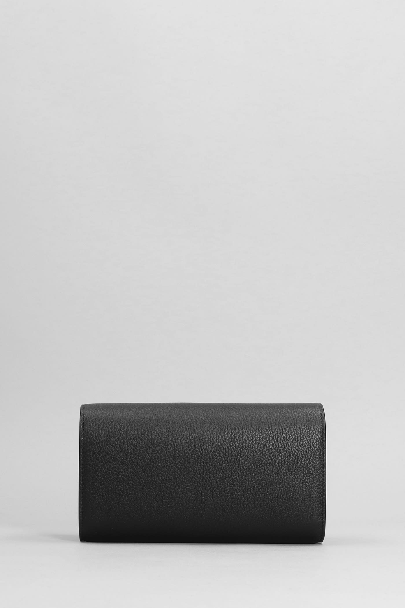 Shop Christian Louboutin Wallet In Black Leather