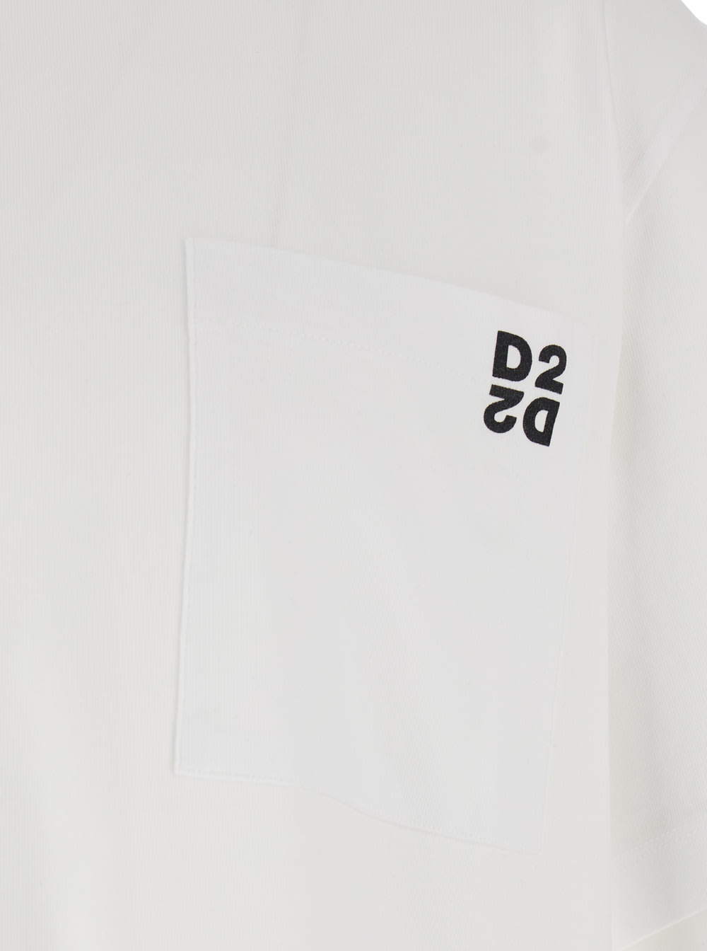 Dsquared2 Bi Pack Tee Reg Fit In Multi