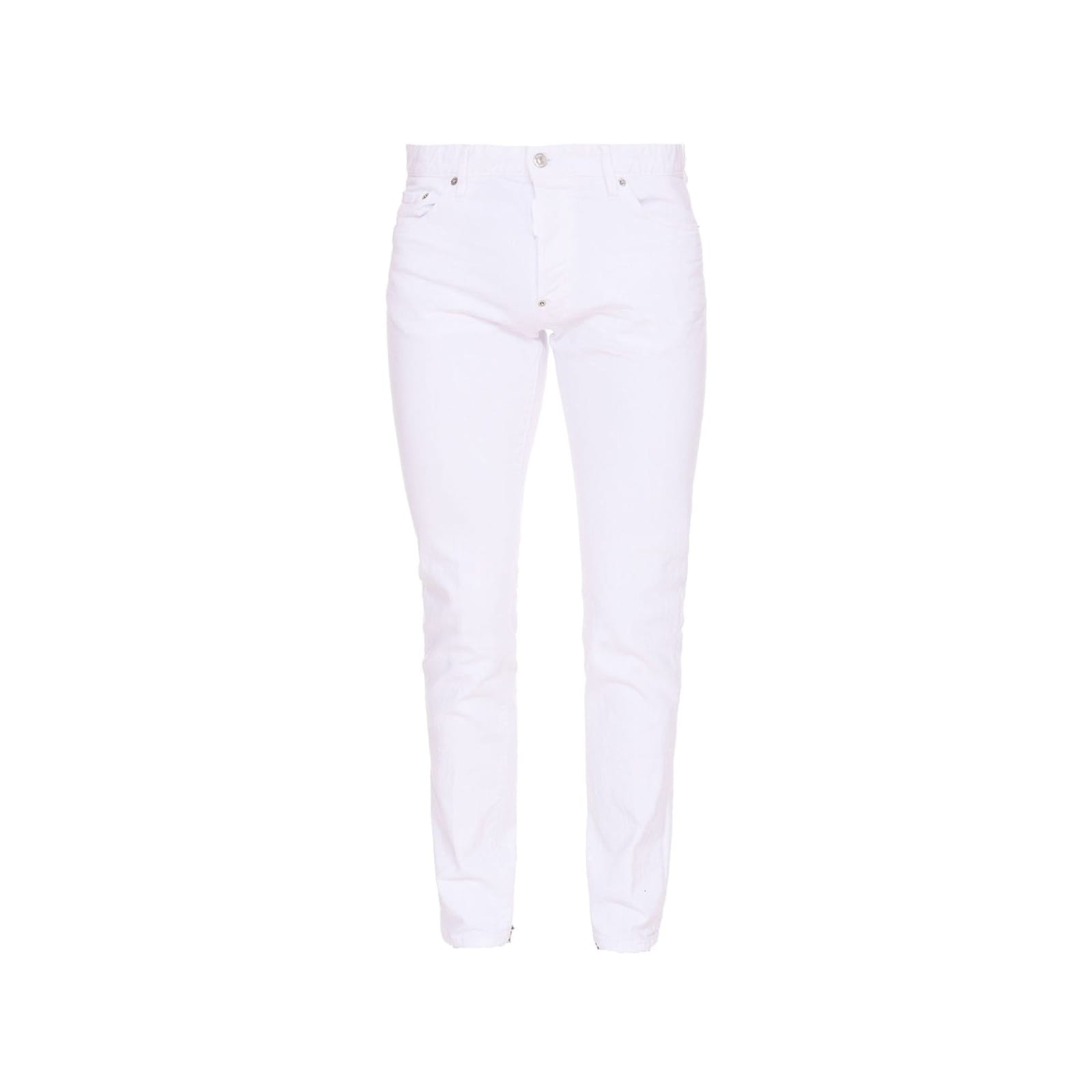 Shop Dsquared2 White Bull Slim Jeans