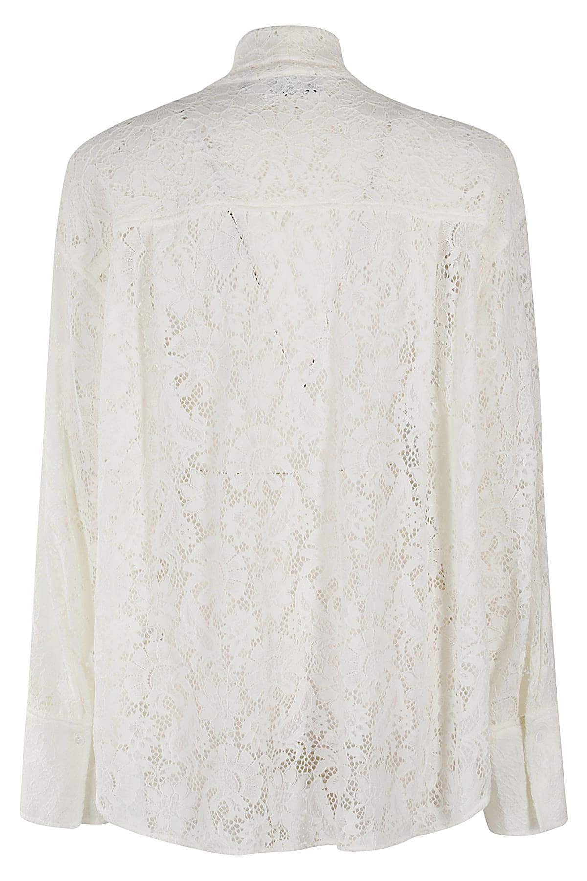 Shop Essentiel Antwerp Giles Lace Shirt In White