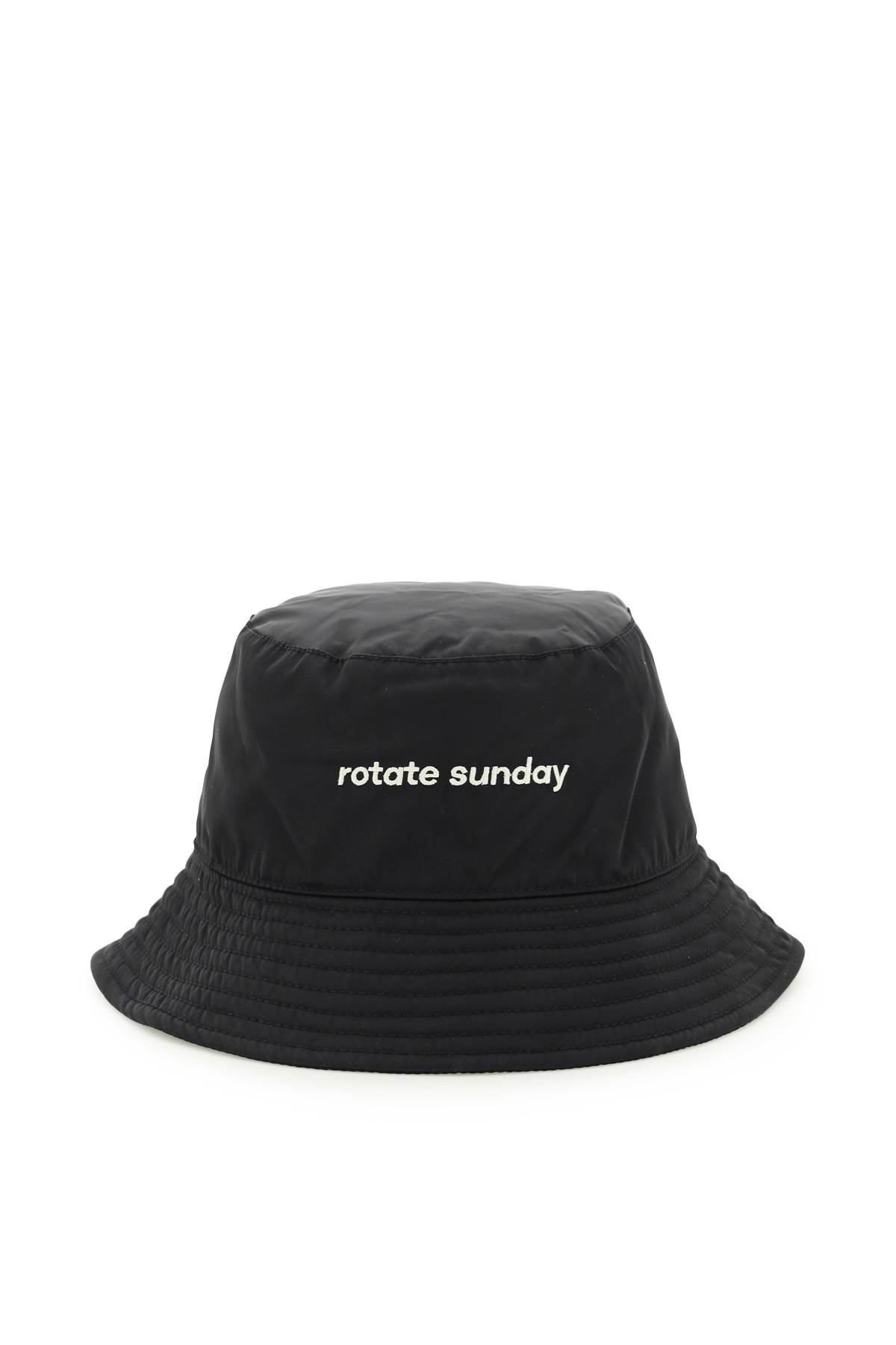 Shop Rotate Birger Christensen Recycled Nylon Bianca Bucket Hat In Black (black)