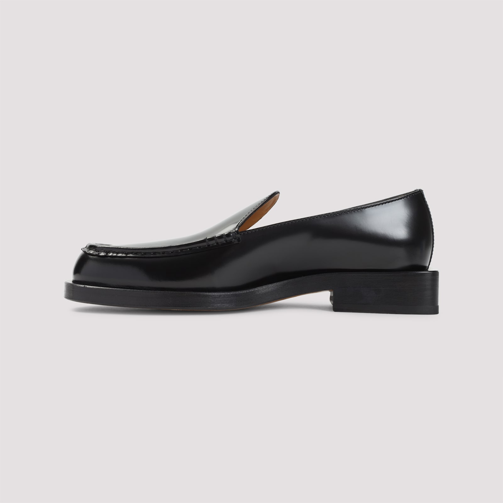 Jacquemus The Loafers Block Heal Shoes In Black